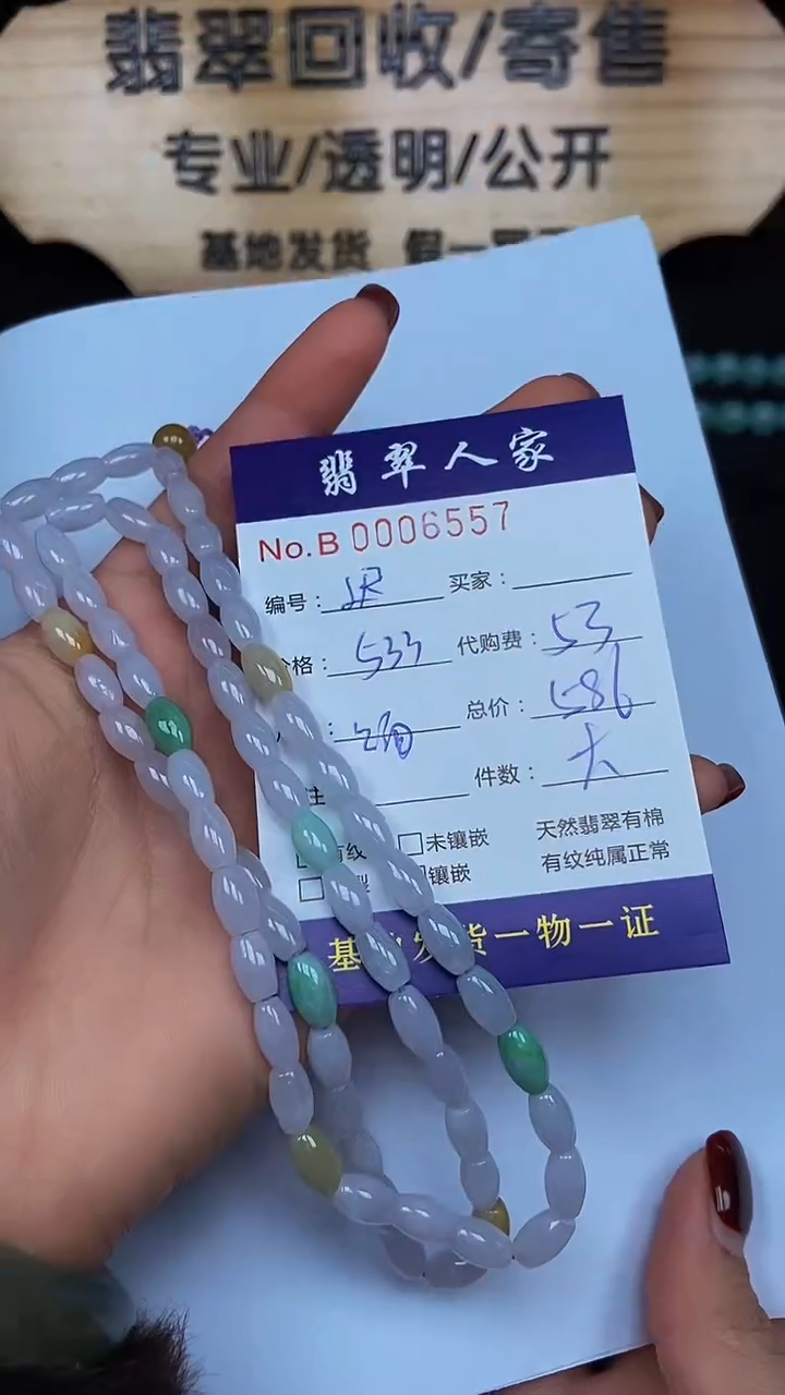 【闪购商品】翡翠颈饰未镶嵌00000000000260