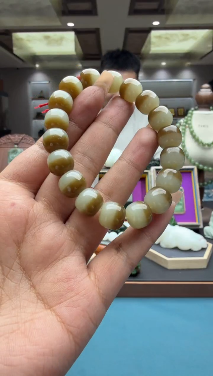 未镶嵌手串和田玉qmt