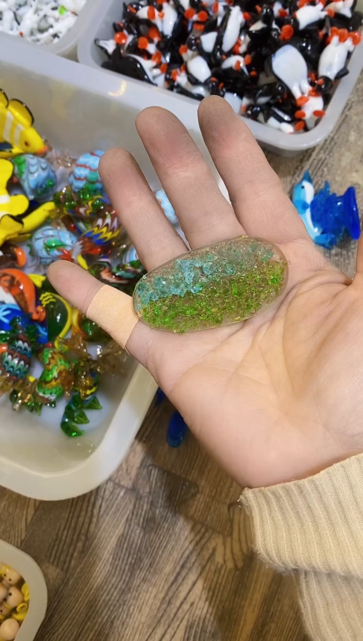 【闪购商品】琉璃手工艺品底座