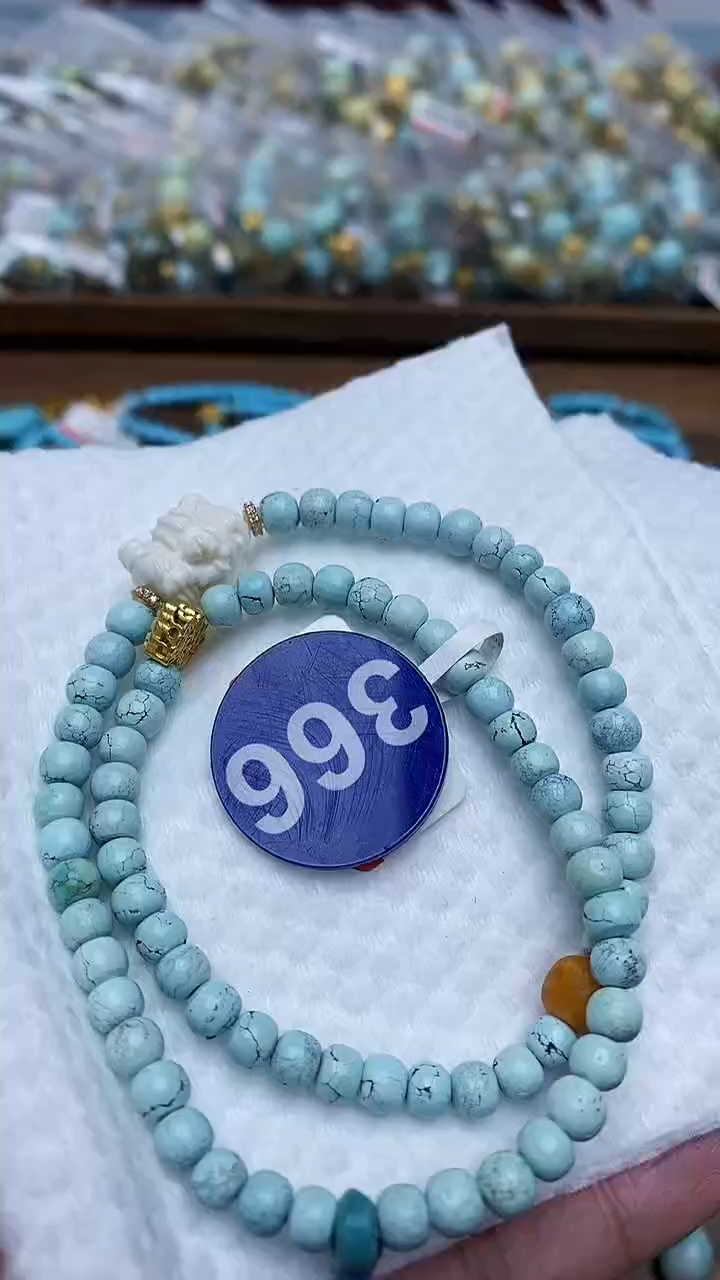 【闪购商品】绿松石项链未镶嵌366