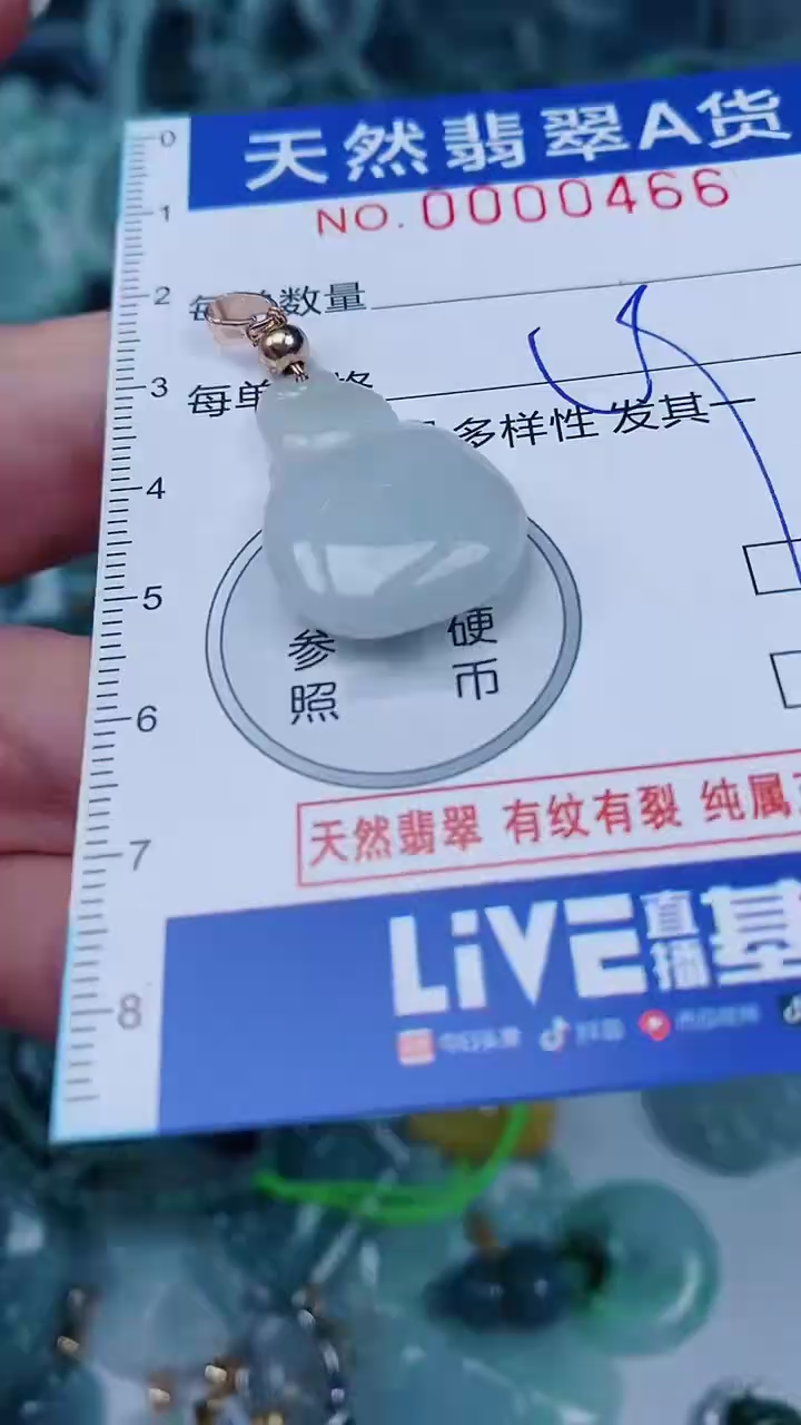 翡翠未镶嵌颈饰00000466