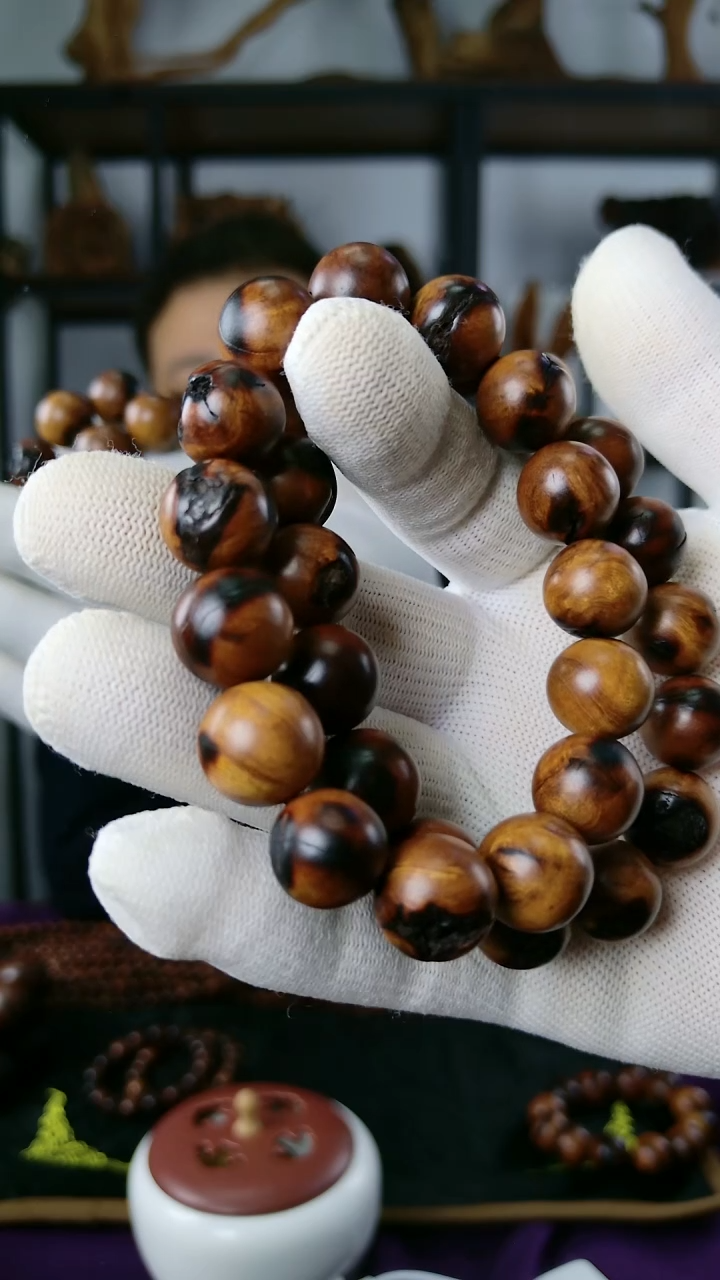 枣木雷击枣木1.5单圈枣木手串