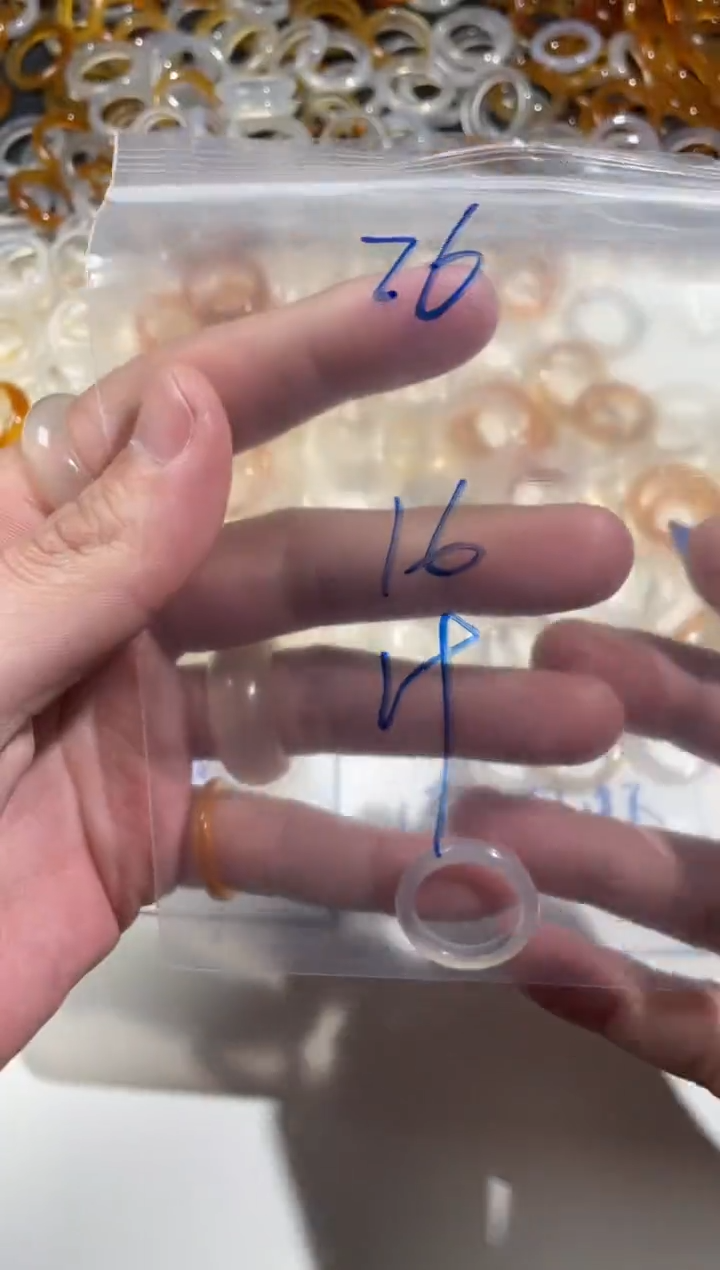 【闪购商品】玛瑙/玉髓戒指未镶嵌76