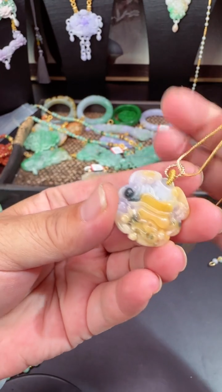 【闪购商品】定制翡翠未镶嵌牌子