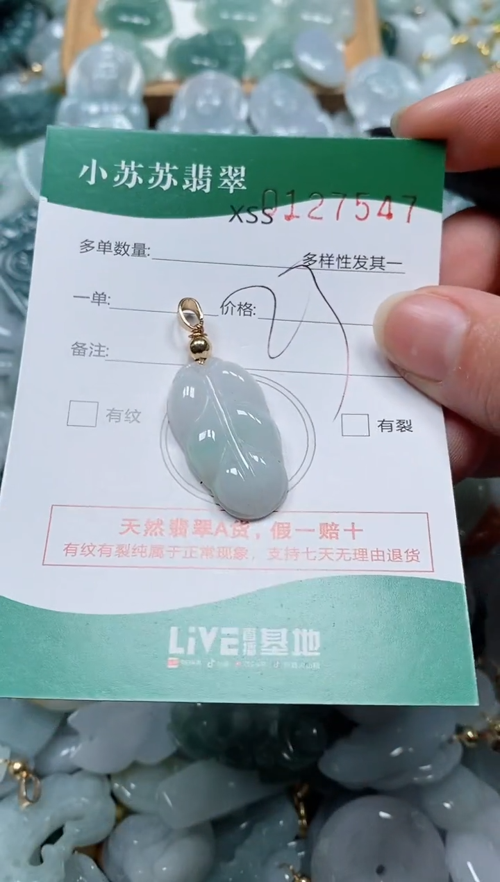 【闪购商品】翡翠颈饰未镶嵌闪购商品0127547