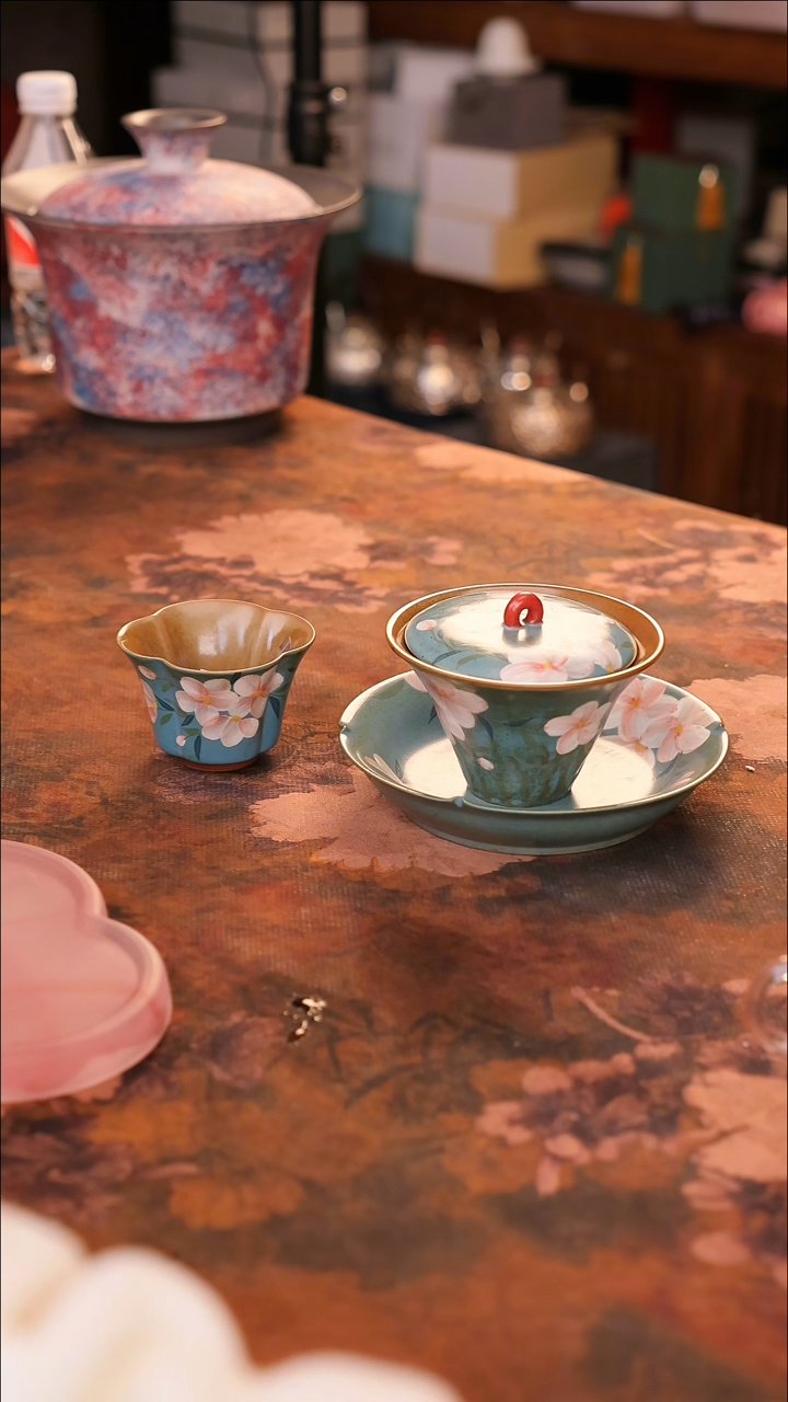 【闪购商品】陶瓷茶具（无礼盒无茶盘）@@A12010