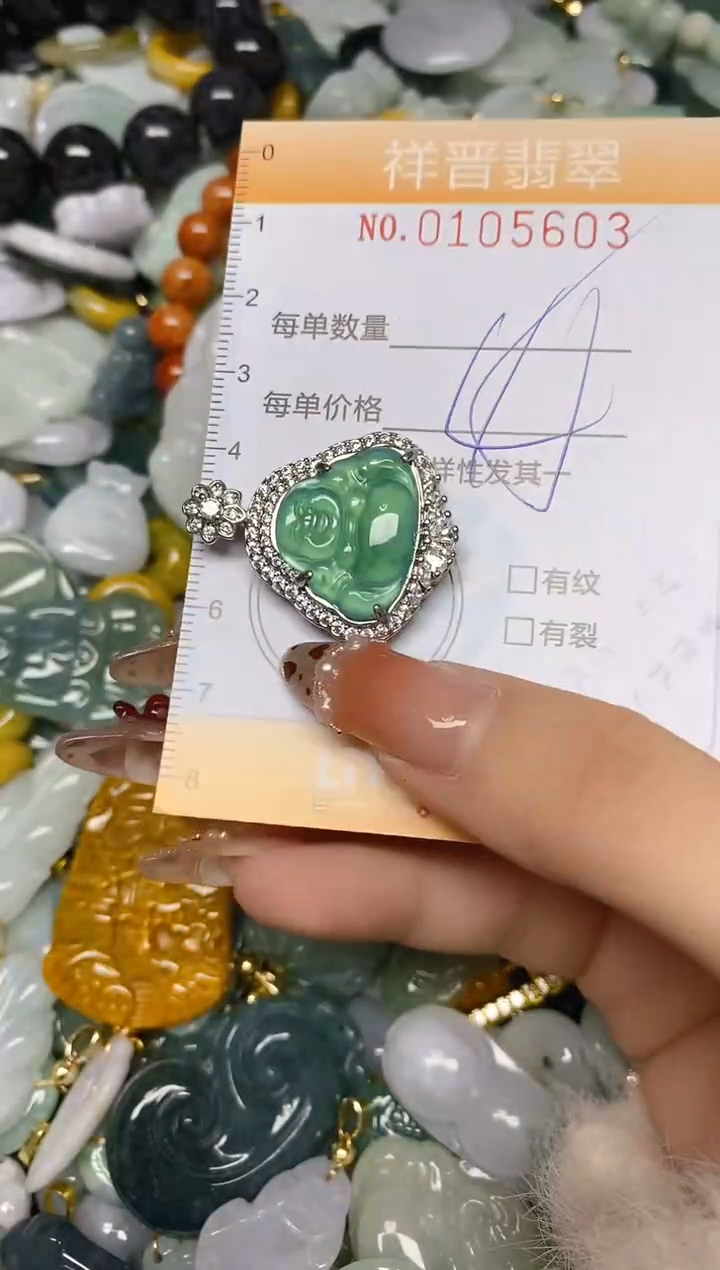 【闪购商品】翡翠颈饰未镶嵌闪购0105603