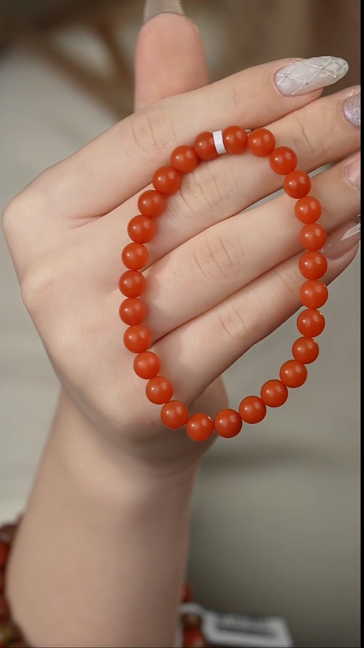 【闪购商品】南红玛瑙单圈未镶嵌P10（多样性发一件）6mm+