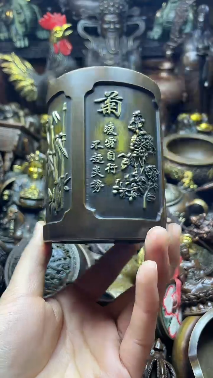 闪购链接，点击下单，有运费险，铜摆件