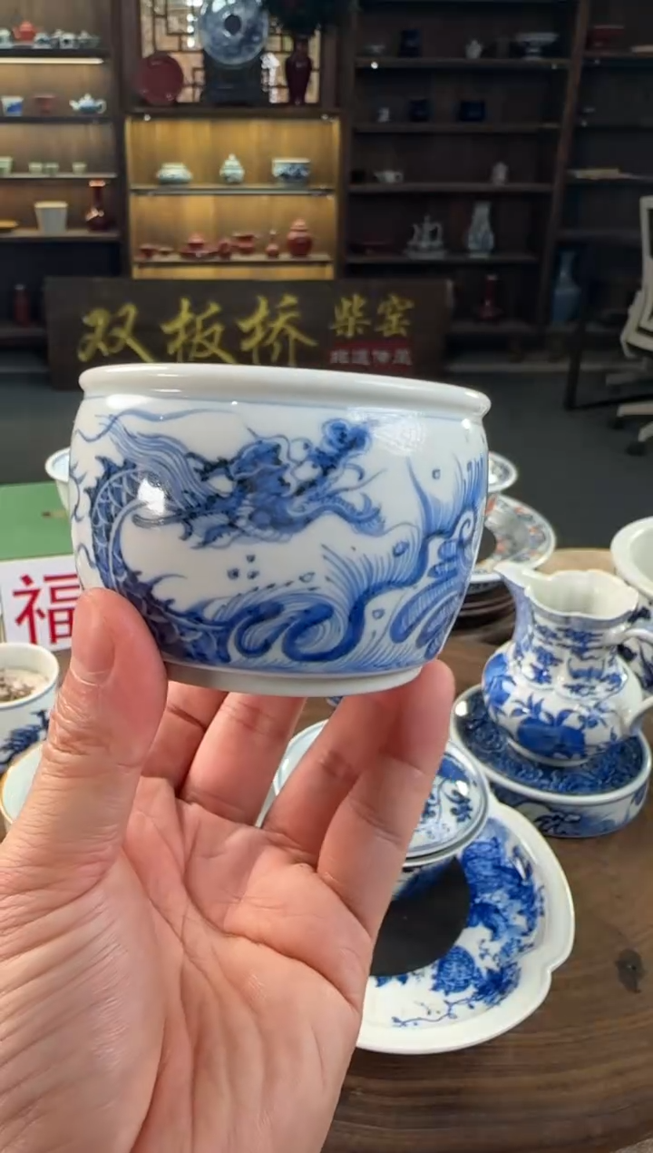 双板桥柴窑双板桥柴窑青花不挑一级