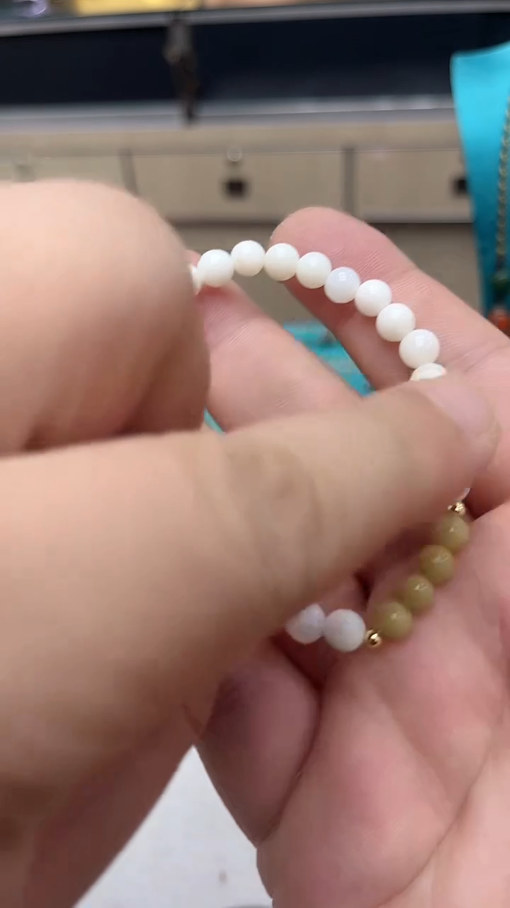 【闪购商品】蛋白石手链未镶嵌手串