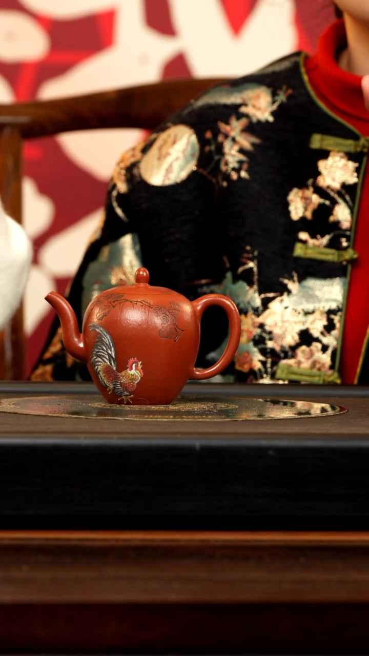 【闪购商品】紫砂茶壶WSY 大红袍 美人肩 251cc