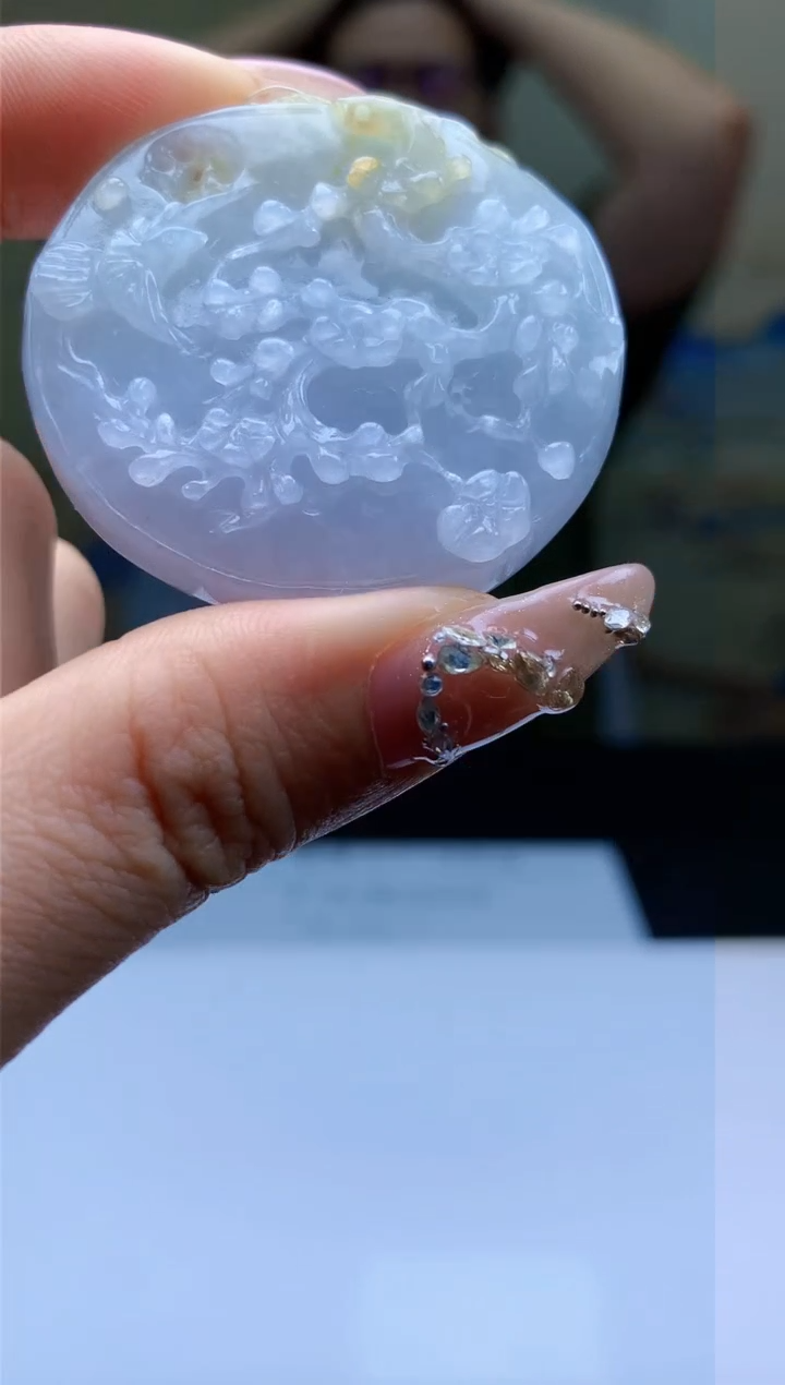 【闪购商品】翡翠颈饰未镶嵌4688ty-jj挂件6