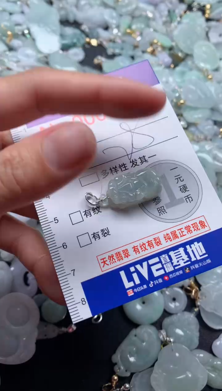颈饰未镶嵌翡翠8535