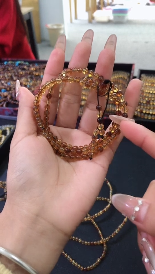 【闪购商品】琥珀颈饰未镶嵌#2#缅琥琥珀项链