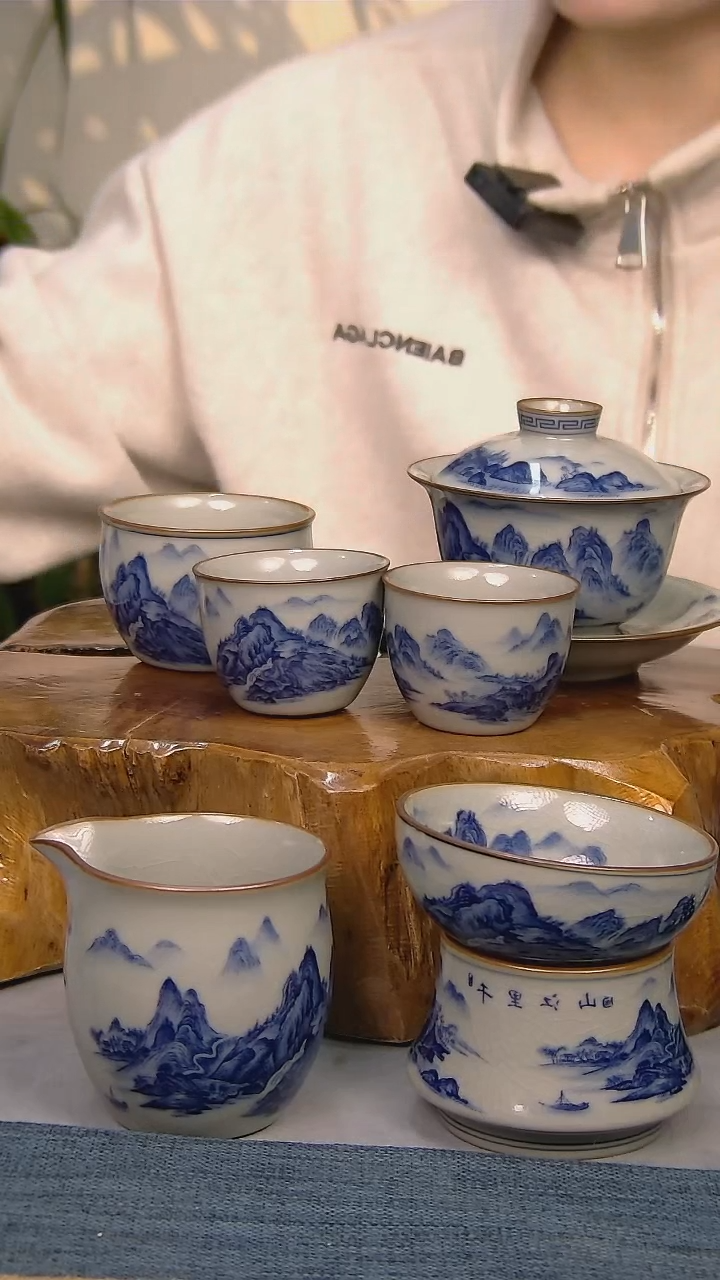 【闪购商品】简装家用款6件套 陶瓷家用茶具系列