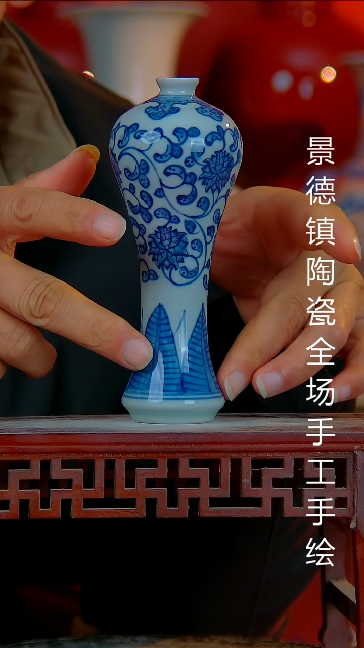 摆件陶瓷景德镇陶瓷 全场手工手绘