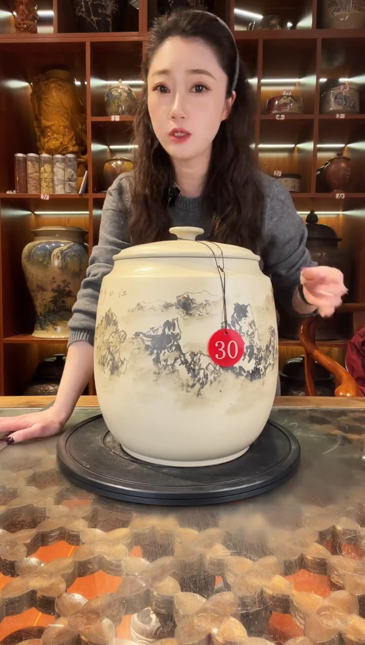 【闪购商品】缸云南建水紫陶白泥缸@30