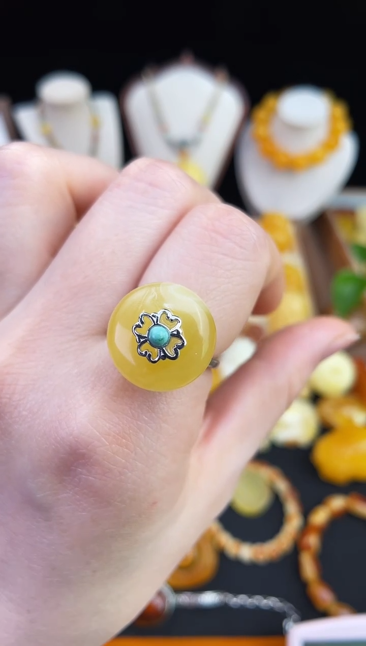 琥珀未镶嵌珠宝奇石柒月