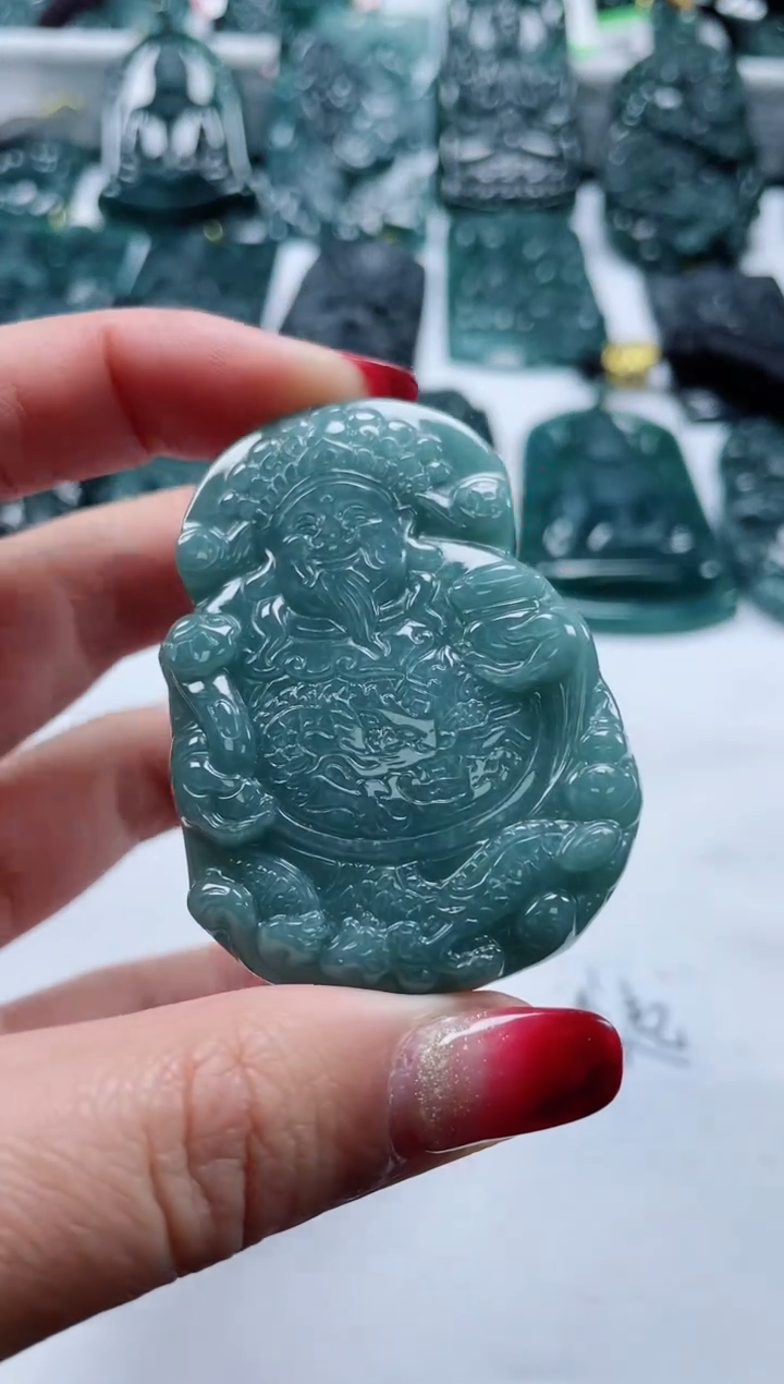 【闪购商品】翡翠颈饰未镶嵌多样性发货一件发货-财神
