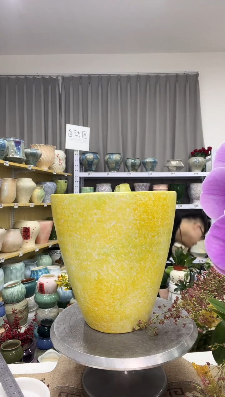 12.25陶瓷花盆直播链接高.  27    口  25          微瑕微瑕微