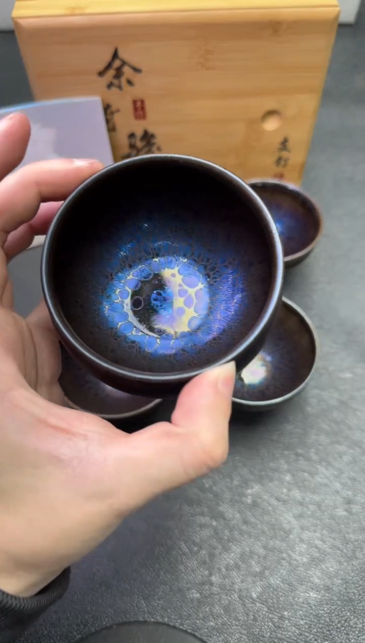 【闪购商品】茶盏90余奇骏茗瓷茶器