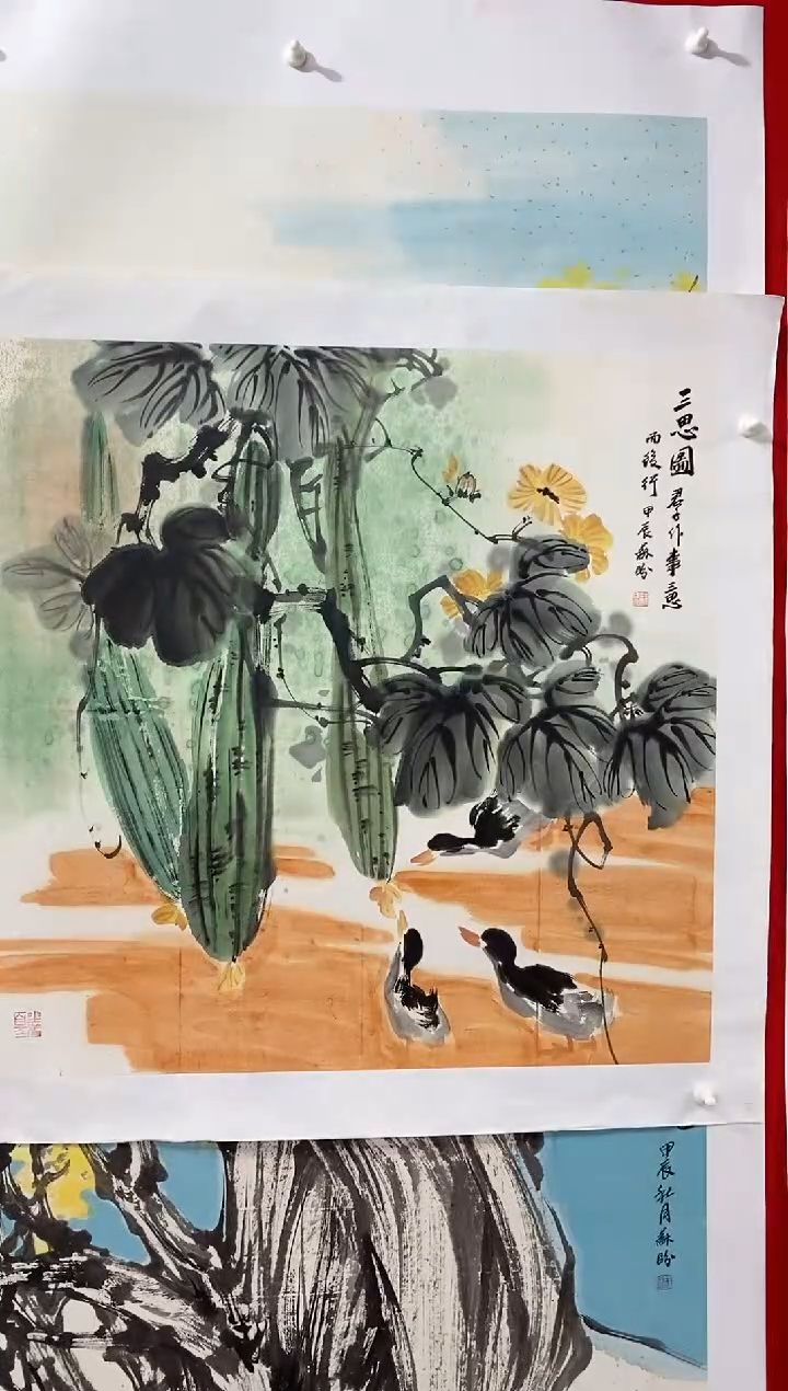 【闪购商品】国画国画SP雷苏盼老师作品 原作
