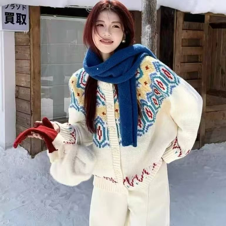 （编码01-60）孤品合集25年秋冬款韩系休闲百搭复古毛衣