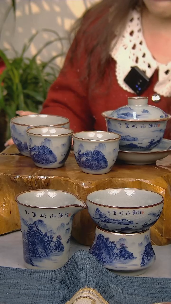 【闪购商品】简装家用款6件套 陶瓷家用茶具系列