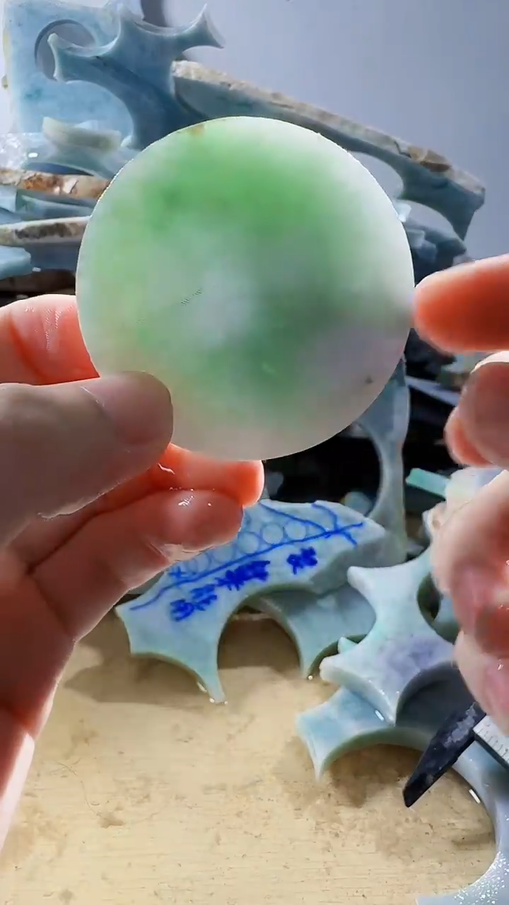 裸石翡翠天然缅甸翡翠2148