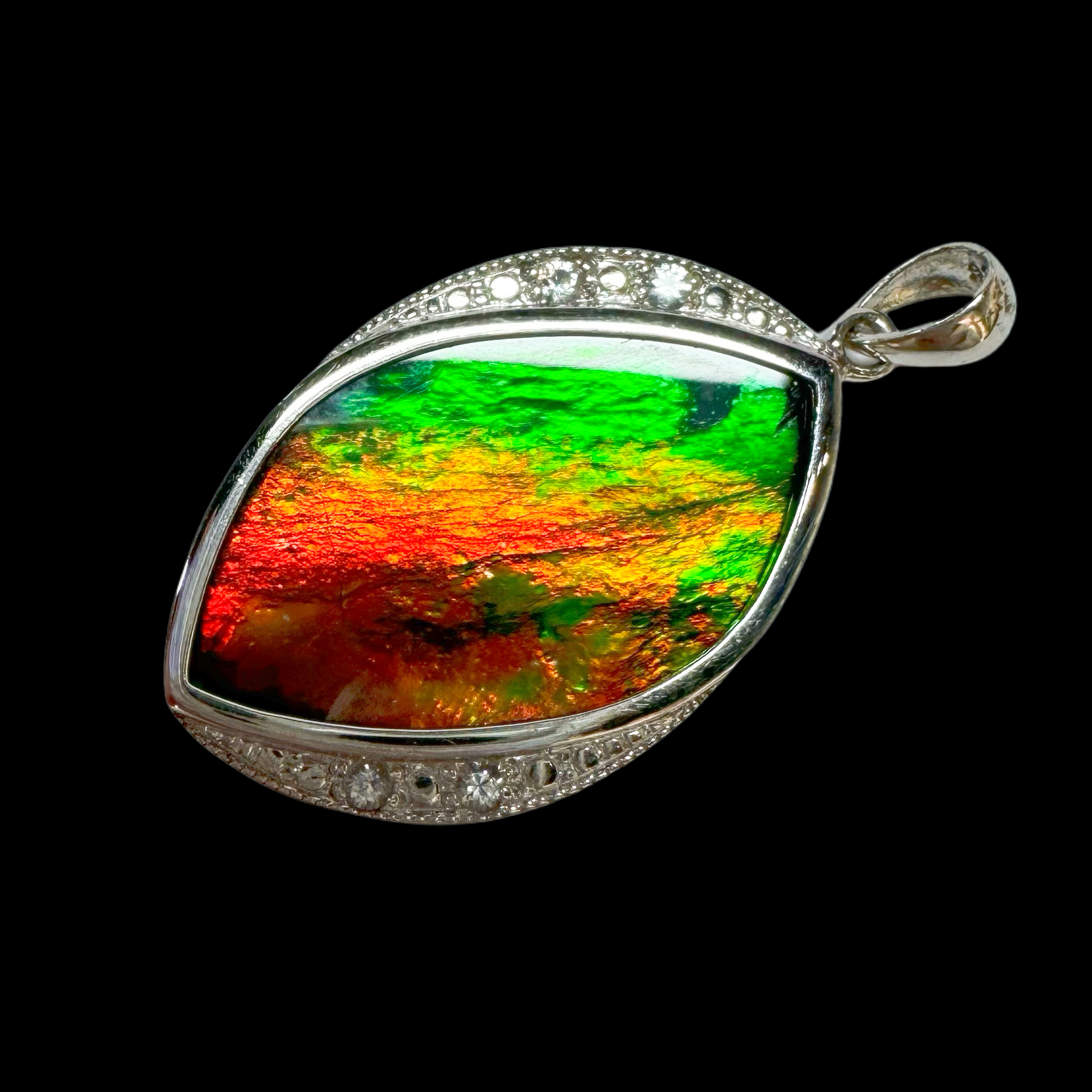  【斑彩石】31mm BC 产地：加拿大 贝壳H3