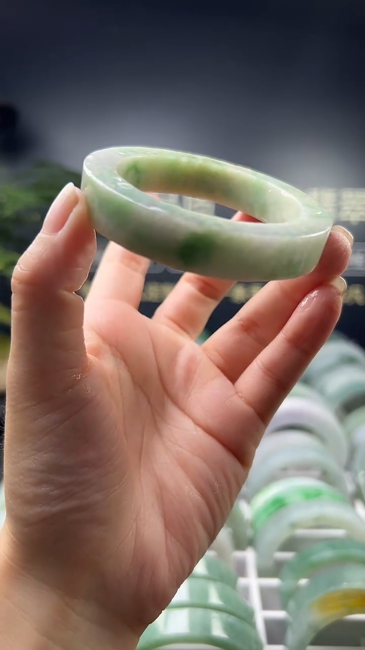 未镶嵌手镯定制翡翠毛胚翡翠定制手镯专属链接不退不换