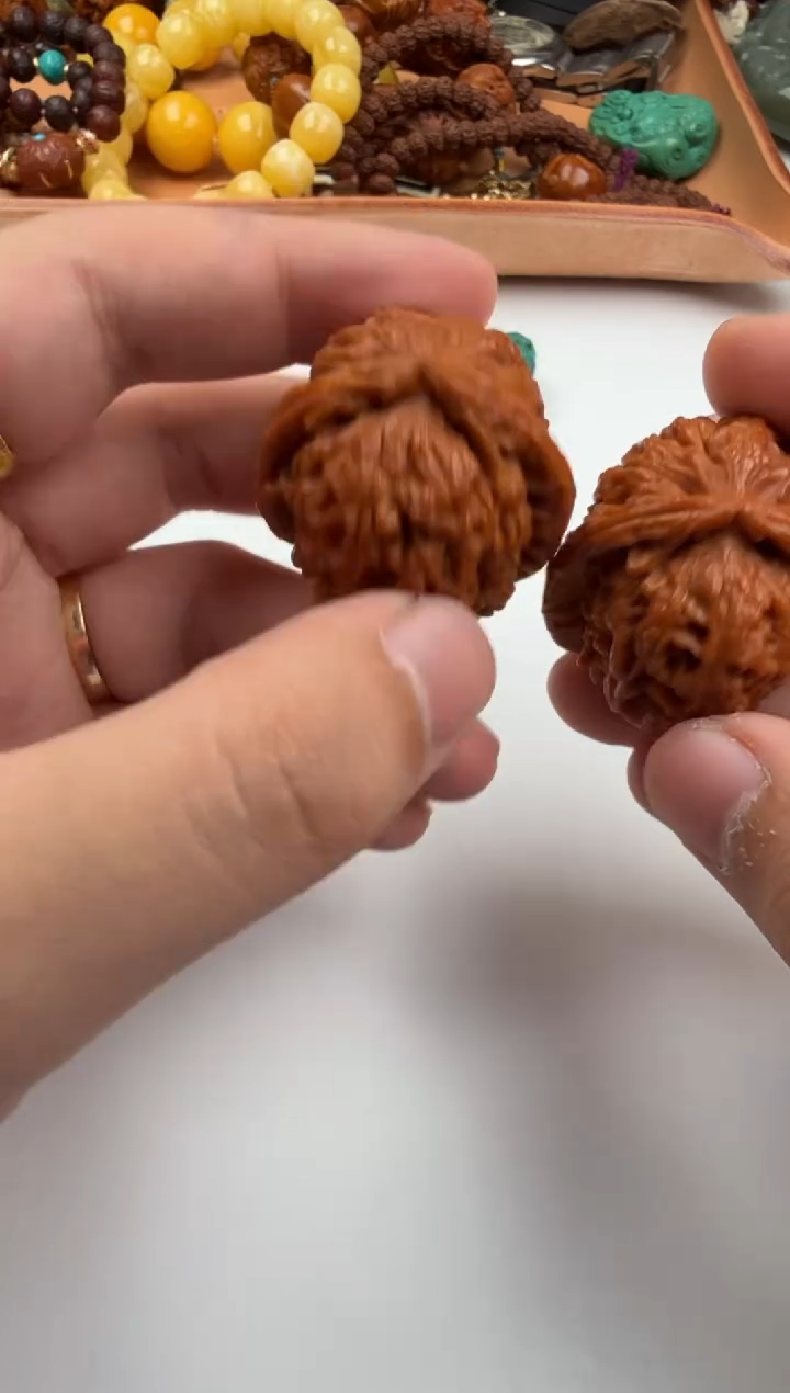 文玩核桃把件旷*?核桃