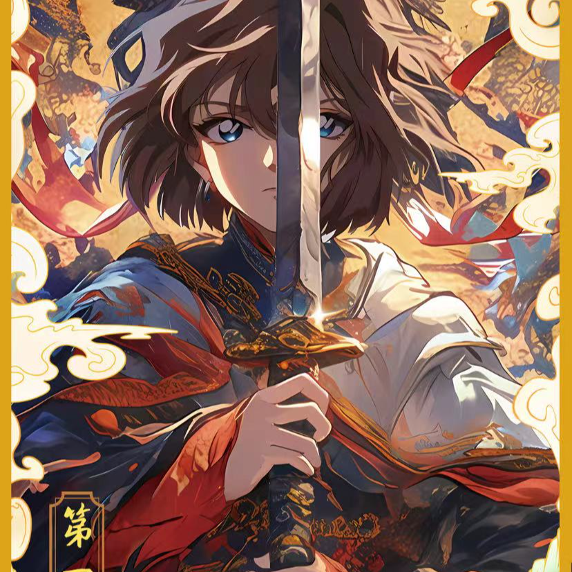 【活活】 棉花糖色纸 名侦探柯南 国产二创 代拆