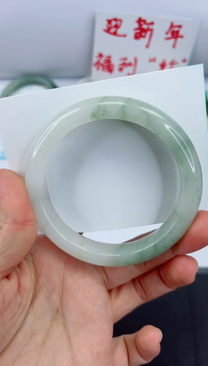 【闪购商品】石英质玉手镯未镶嵌504-61.5