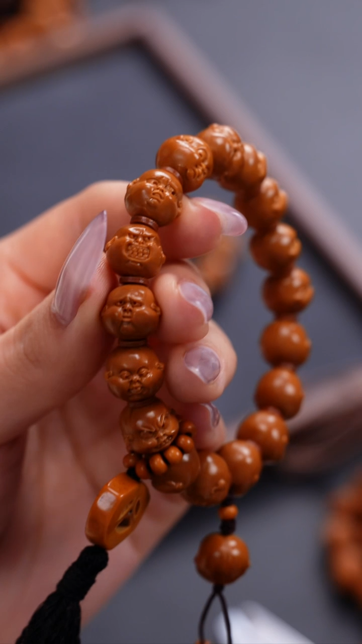 手串橄榄核杭****长苏工橄榄核