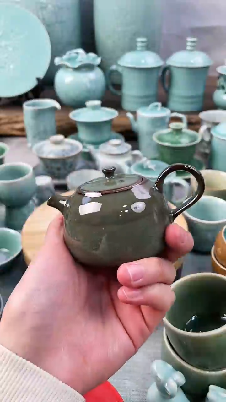 【闪购商品】特价 微瑕 慧仙青瓷