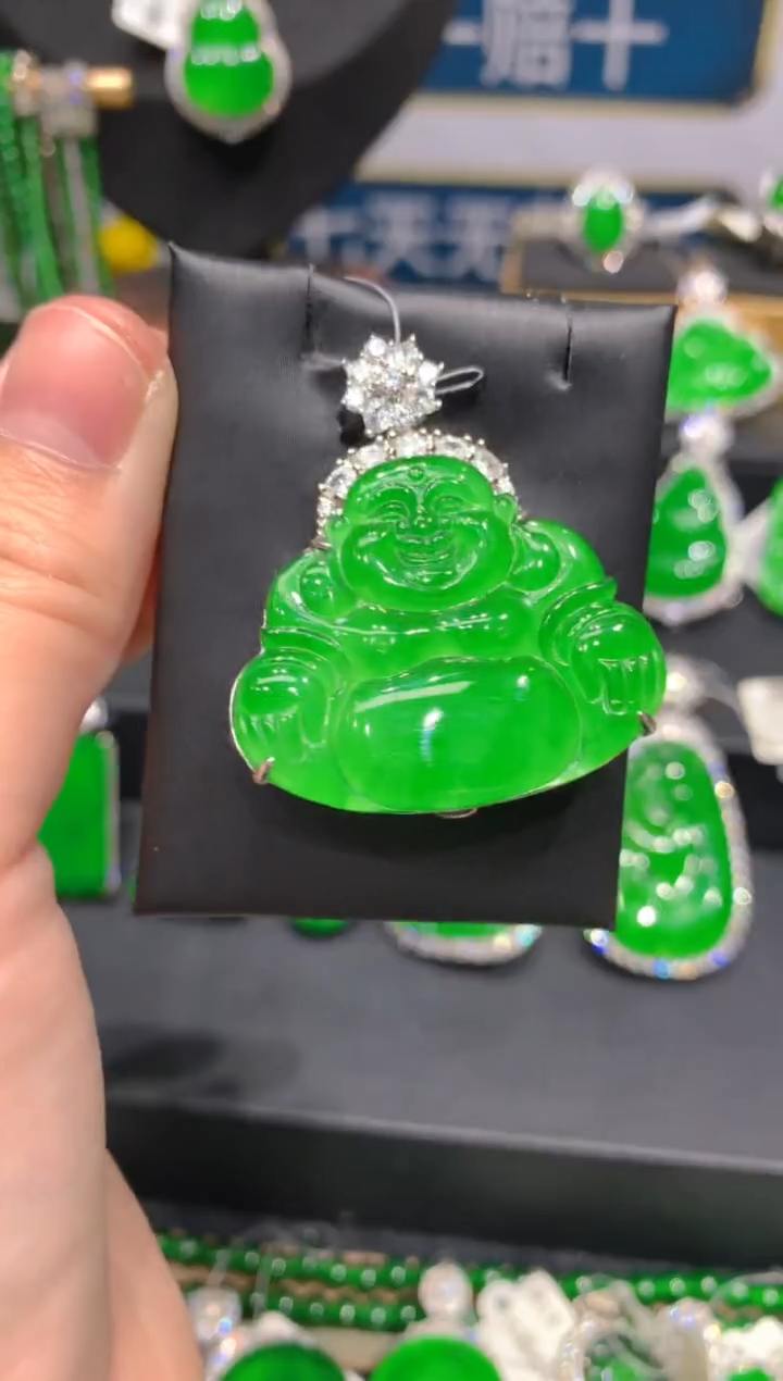 翡翠银S925镶嵌颈饰19一季