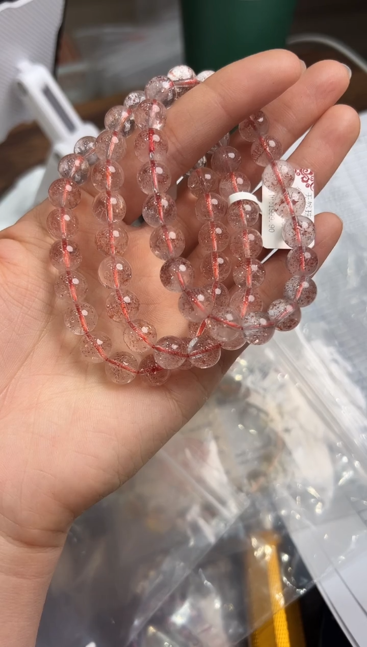 【闪购商品】水晶手串未镶嵌XL2000金草莓手串9+多样性发其一