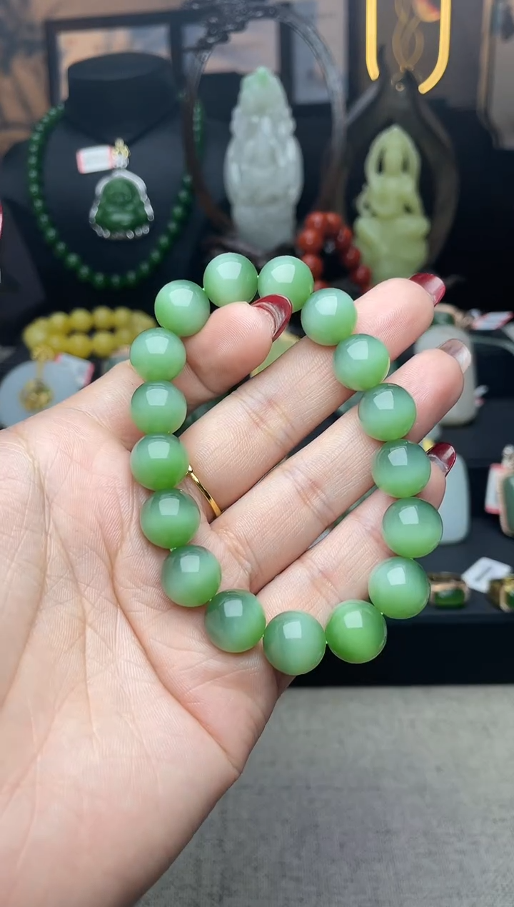 【闪购商品】和田玉手链未镶嵌手串