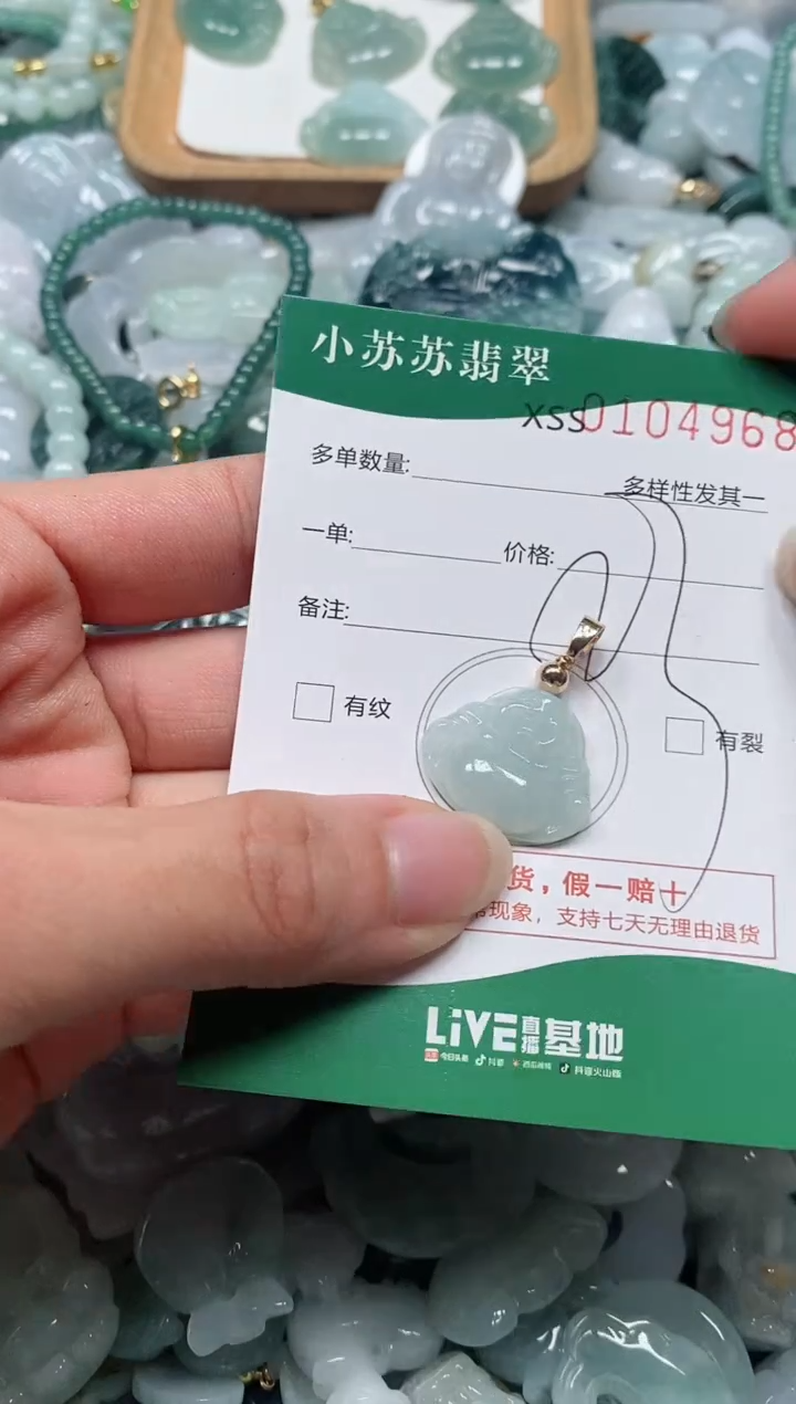 【闪购商品】翡翠颈饰未镶嵌闪购商品0104968