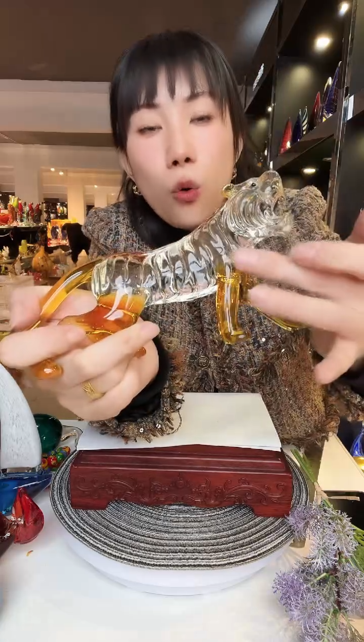 【闪购商品】茶盏琉璃摆件家居摆件