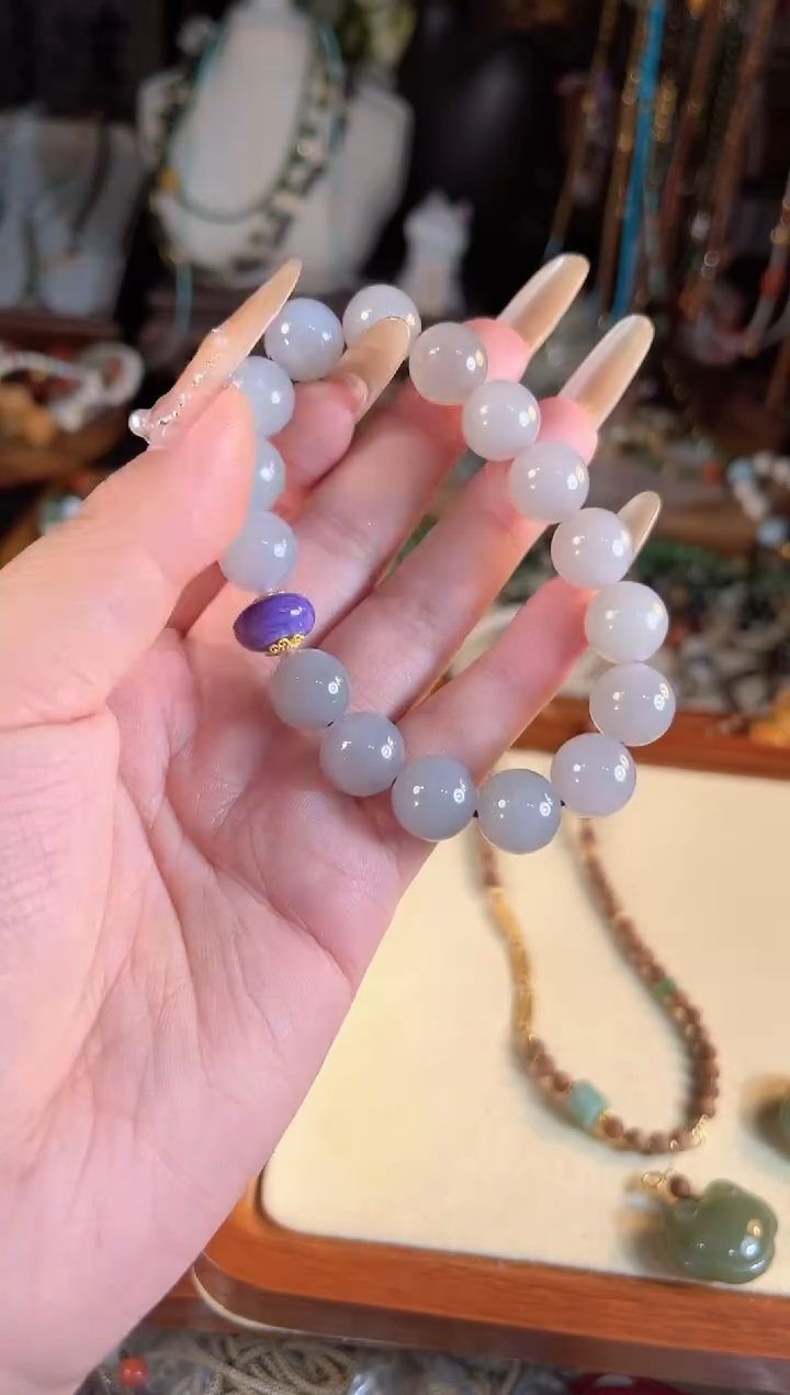 【闪购商品】和田玉手串未镶嵌多样性发货其一