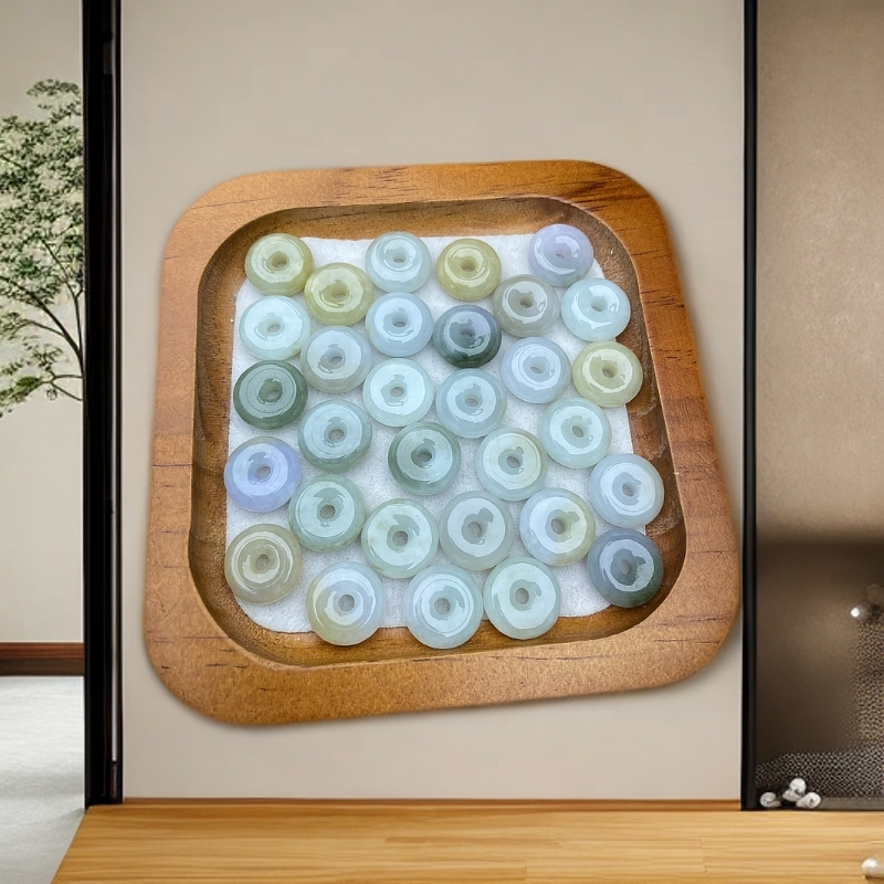 翡翠小平安扣吊坠单件价多样性发其一