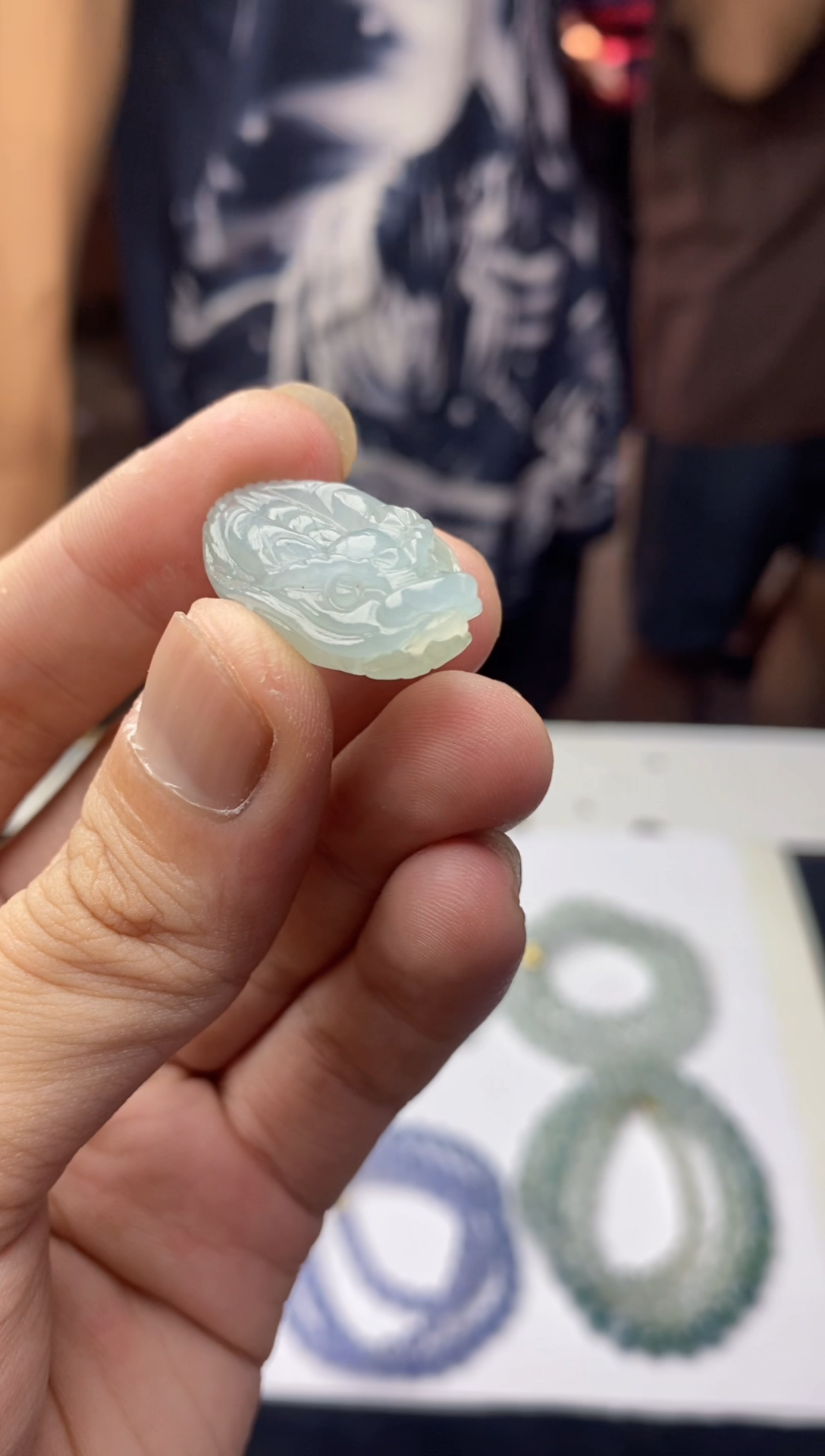 未镶嵌定制翡翠定制翡翠毛货需精抛光