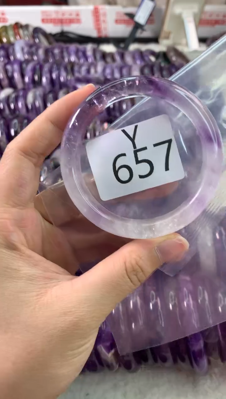 【闪购商品】水晶水晶手镯Y未镶嵌657-55