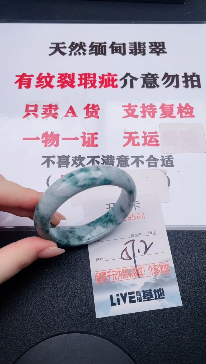 未镶嵌手镯翡翠64
