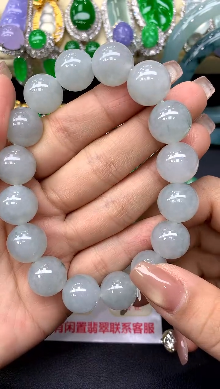 未镶嵌手链翡翠305-中国好珍宝