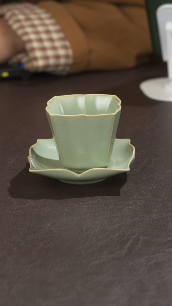 瓷宣宝汝瓷原矿原釉作品