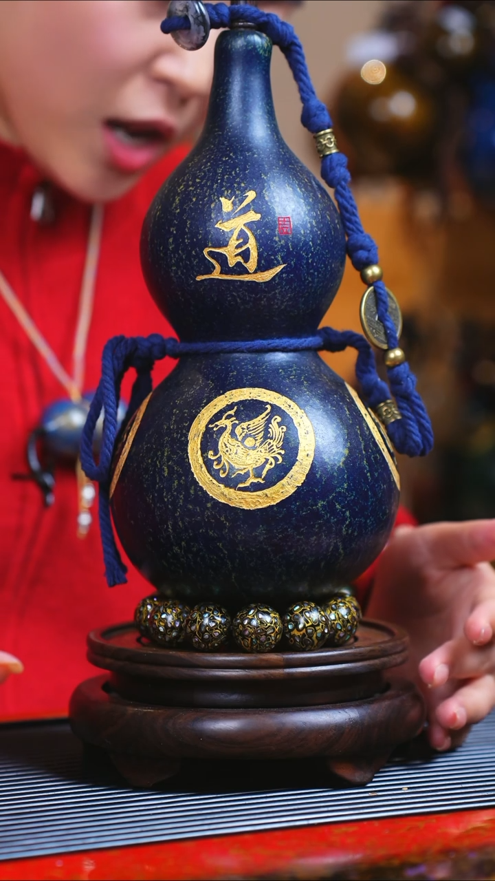 【闪购商品】JN085情人礼臻选大漆酒葫芦